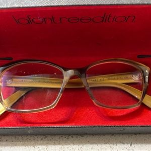 Lafont reedition cat eye glasses